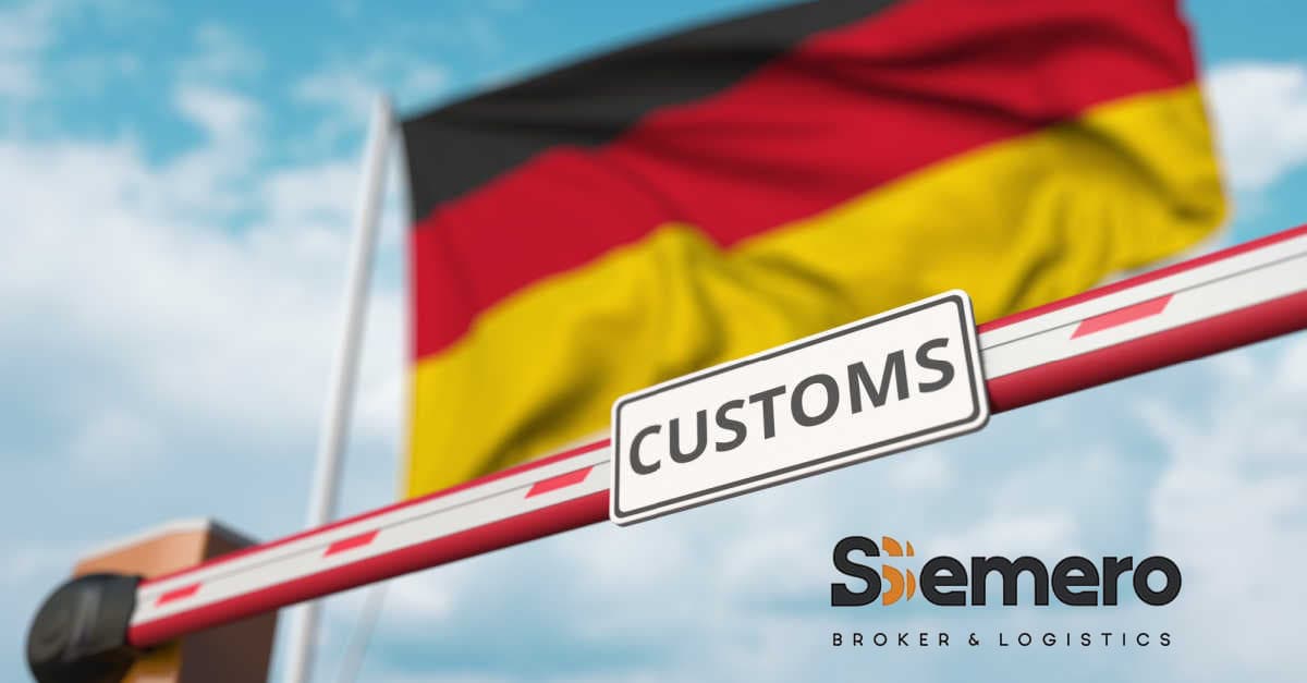 Customs clearance of parcels from Germany